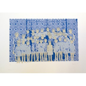 Azulejos II. 50 x 32,5 cm. Soporte Papel. Edición: 1/2